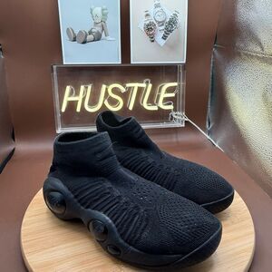 NIKE FLIGHT BONAFIDE 'TRIPLE BLACK' (GS) SZ 6Y